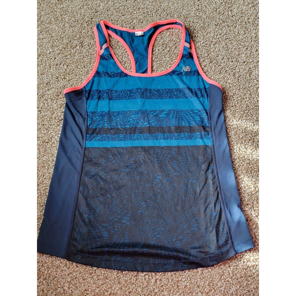 New Balance Blue and Pink Ice Tank Top